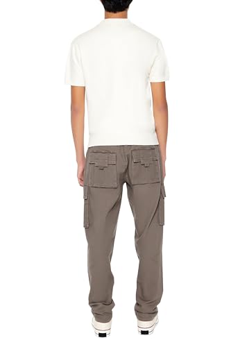 Forever 21 Men's Slim-fit Drawstring Cargo Pants4