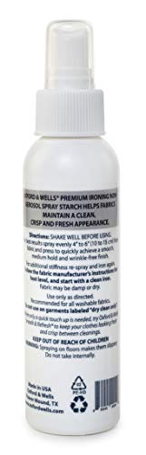 Oxford & Wells® Premium Ironing Spray Starch, Non-Aerosol, 4-Ounce (Pack Of 3) #TOP2