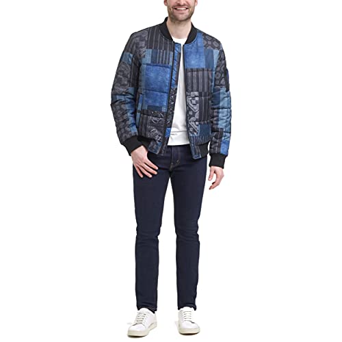 Levi's Men's Quilted Puffer Bomber Jacket4