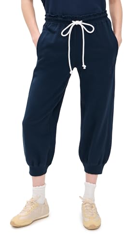 Image of Free People Women's Flutter Joggers, Midnight Navy, Large