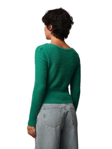 Image of Only Women's Nylon Blend Round Neck Sweater