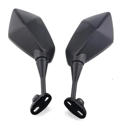 Rétroviseur moto orientable look carbone miroir large