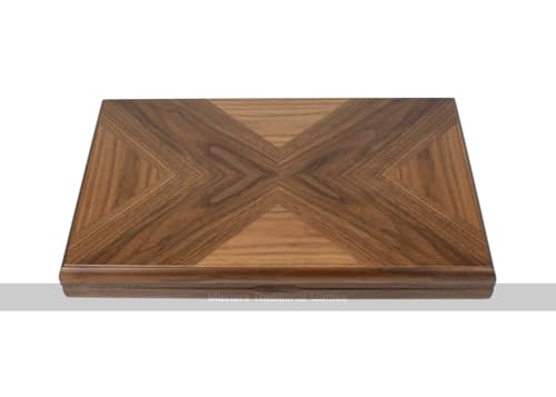Coffret de backgammon Dal Negro York en bois précieux un cadeau d'exception