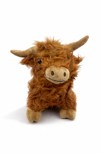 Generisch Peluche de toro, 25 cm, de peluche de estilo granja, regalo para niños Generisch Peluche de toro, 25 cm, de peluche de estilo granja, regalo para niños