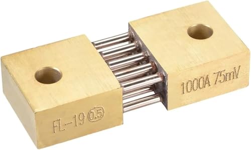 Shunt 1000A 75mV ampèremètre courant continu diviseur externe FL-19 panneau analogique