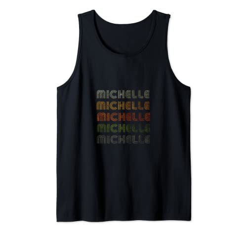 Camiseta Love Heart Michelle, estilo grunge/vintage, negra Michelle Camiseta sin Mangas
