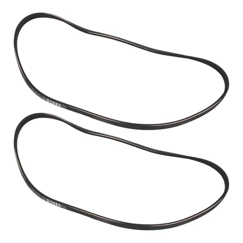 OTOTEC 2PCS 230J3 Rubber Poly V Belt 3 Ribs PJ V-Ribbed Belt 8mm Width 584mm Length For Many Industrial Machinery Appliances, Industrial Transmission Drive Belt