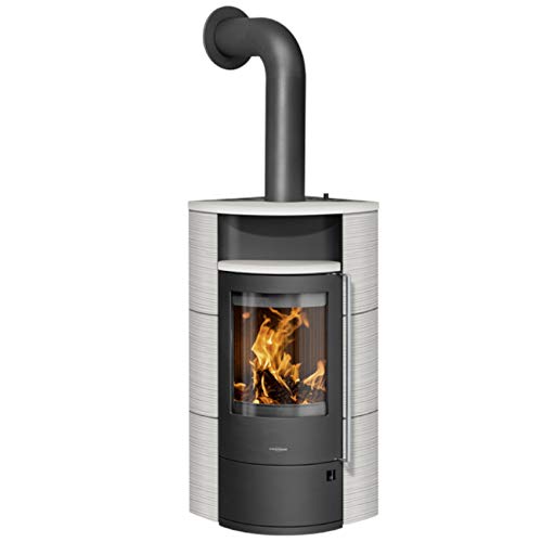 Preisvergleich Produktbild ORANIER Polar Neo Eck Keramik Seidenweiß, Korpus Stahl Schwarz