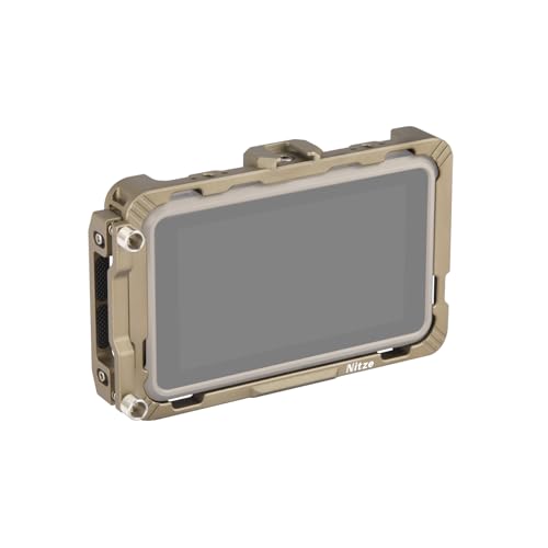 Nitze Cage for Atomos Ninja/Ninja V/Ninja V+ / Ninja Ultra/Zato Connect/Shinobi Monitor, with HDMI Cable Clamp - JT-A05A