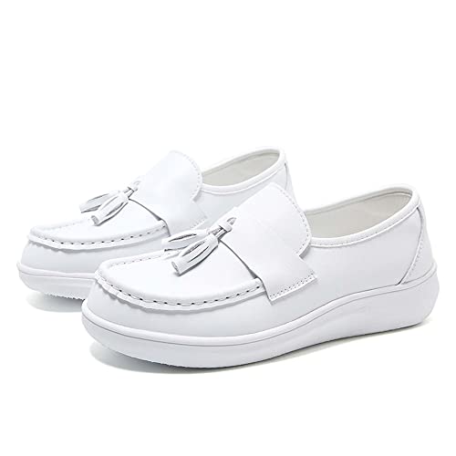 Image of Nurse Shoes for Women Nursing Shoes Zpatos para Trabajar en Restaurante de Mujer Flats for Women