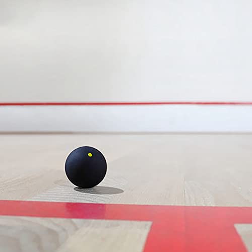 Wanjorlay 3 Stück Squash Ball, Yellow Point, Low Speed Sports Rubber Balls, Gamer Squash Competition - Image 4