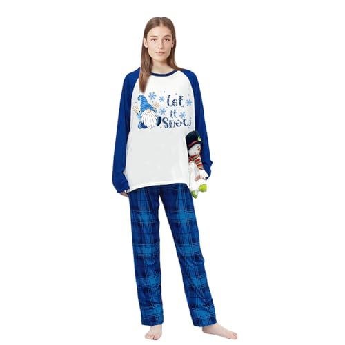 Long Sleeves Family Christmas Matching Pajamas Set For Adults4
