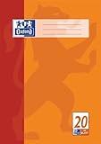 Briefblock-Schulblock A4 50Bl Lin20 blanko Oxford 4-fach gelocht 384405030 UND 100050354, Verpackungseinheit: 10 Stück [Office Product]