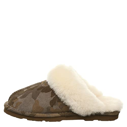Bearpaw Women's Loki Exotic Earth Camo Size 7 | Women's Slippers | Women's Shoes | Comfortable & Light-Weight #TOP5