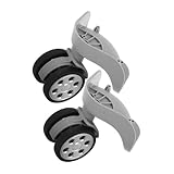 Practical: the round hole wheel luggage accessory offers a budgetfriendly solution to extend the life of your suitcase without the need for a full replacement,medium luggage with spinner wheels,luggage wheels replacement