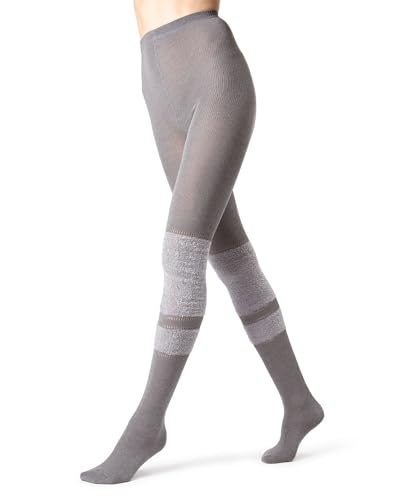 Image of Women's Fuzzy Lush Soft Cotton Blend Sweater Tights