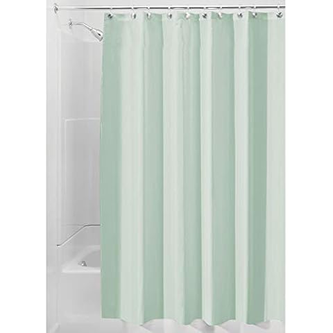 Cortina de baño de tela iDesign Poly SC/Liner Cover