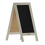 HBCY Creations Pizarra de tiza en forma de A, 20 x 40 / 51 x 102 cm