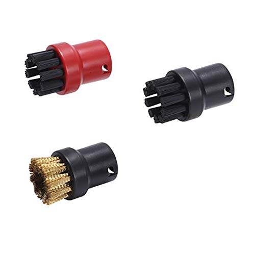 Gesh 3 Stks Nozzle Nylon Messing Varkenshaar Borstels voor Karcher SC1 SC2 SC3 SC4 SC5 SC7 EasyFix Mop Doek Rags… - Image 6