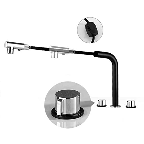Grifo de lavabo extraíble que soluciona los problemas de espacio en lavabos pequeños 5