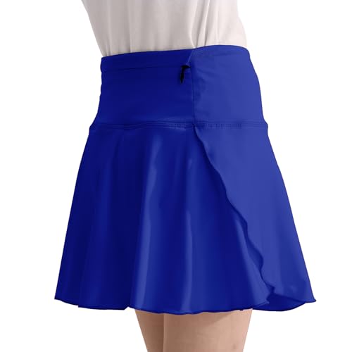 OEBLD Girls Athletic Skort High Waist Tennis Skirts with Shorts Butterfly Ruffle School Skirts with Pockets2