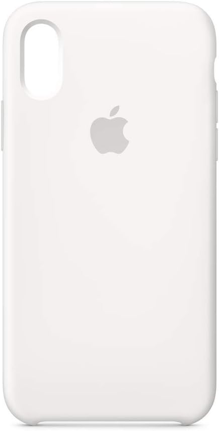 Apple iPhone Xs Silicone Case - White