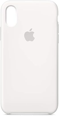 Apple Funda Silicone Case para iPhone XS Blanco Apple Funda Silicone Case para iPhone XS Blanco