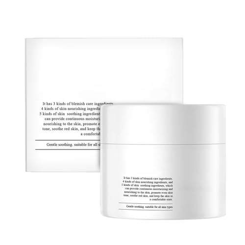 Crema Hidratante De La Cara, Loción Que Aclara La Piel, Crema Hidratante Para La Piel, Con Liviano Y No Grasiento, Absorbe Rápidamente, 4.9x4.9x4.2cm, Para Rutina De Inhalación Diaria Y Seca, Sensible