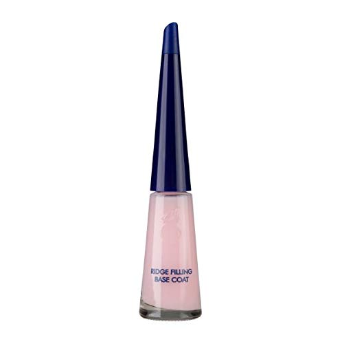 Herome Base lissante pour ongles (Ridge Filling Base Coat) - 10ml. - comble les nervures et empêche le passage des colorants du vernis.