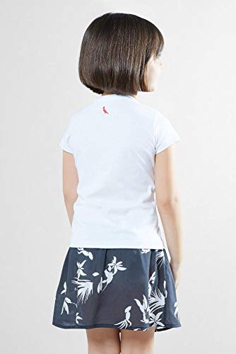 Camiseta Menina Pop Pica-pau Bordado