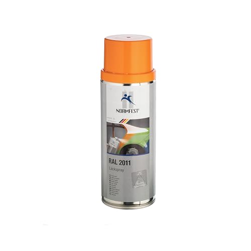 Normfest Vernice spray RAL 2011 Deep Forange liscio come la seta 400 ml