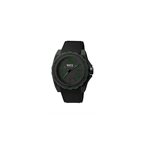Watx Reloj analogico para Hombre de Cuarzo con Correa en Caucho RWA1800
