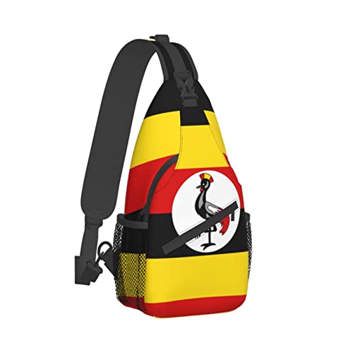 Mochila bandolera unisex estilo Uganda para uso diario miniatura 3