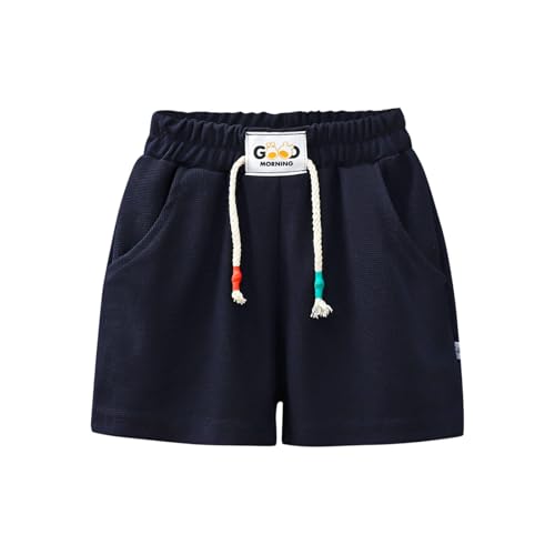 Toddler Boy's Sports Shorts Lightweight Athletic Running Shorts Kids Elastic Waist Outdoor Active Workout Pants