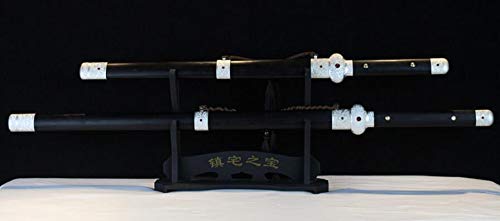 GLW Sword 1 Set Shord Han Jian Chinese Sword -Red Folded Steel Blade