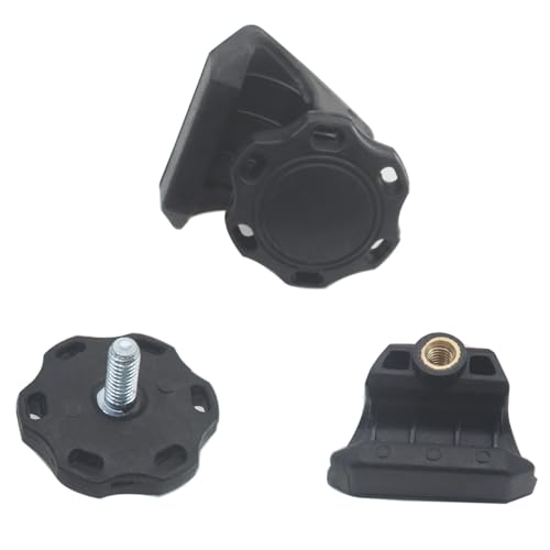 OZXNO 2pcs Football Helmet Thumb Screws Universal Football Visor Clips Nylon Football Helmet Clips