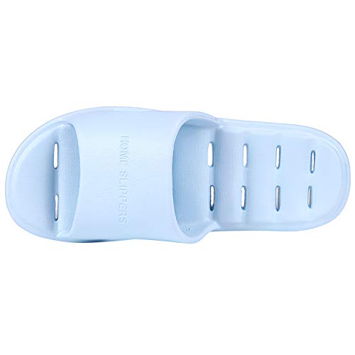 Shevalues Women'S Shower Pool Sandal Soft Ultra Lightweight Quick Dry Bath Rubber Plastic Slippers Mothers Day Gifts For Mom And Grandma Light Blue Size 7.5-9 thumb #5