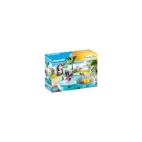 Playmobil 70610 Family Fun : Piscine avec jet d'eau Playmobil - vue 9