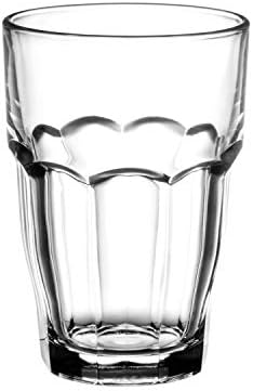 Bormioli Rocco Rock Bar Cooler Glasses 16.25 oz, 6 Count (Pack of 1), Clear
