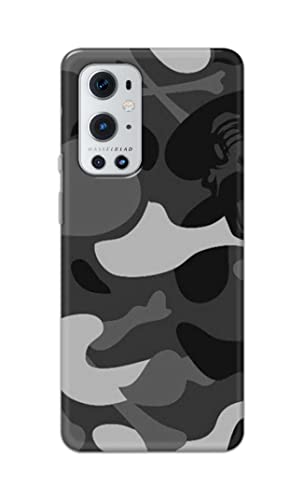 Image of Printed Hard Back Cover Case for OnePlus 9 Pro Back Cover (Army Pattern) -702