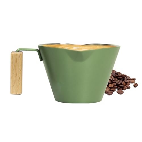 Tasse à thé en acier inoxydable pour le chocolat chaud du matin