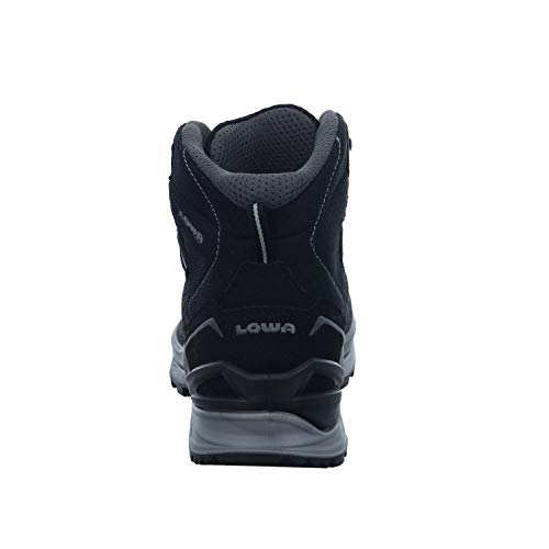 LOWA Herren ferrox pro gtx mid Trekking Wanderstiefel, 9923 Schwarz Hellgrau, 42 EU
