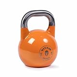 Titan Fitness 10 KG Competition Kettlebell, Single Piece Casting, KG Markings,...