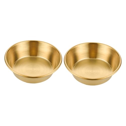 Healifty 2pezzi Ciotola per Salse Ciotola per Salse per Uso Domestico Lavabile Accessorio per Ristoranti Contenitore per Salsa di Soia Ciotole per Immersione