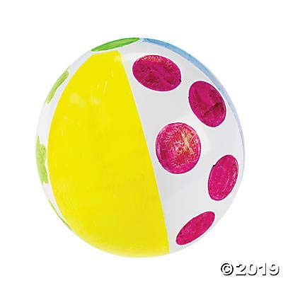 Fun Express Do It Yourself Inflatable Beach Ball - Crafts for Kids and Fun Home Activities - VBS Vacation Bible School Supplies/Decor