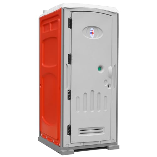 KM Legend Porta-Potty Portable Toilet, Outdoor Portable Restroom, Mobile Toilet for Concerts, Conventions, Construction Sites, Outdoor Public Events, Sporting Events