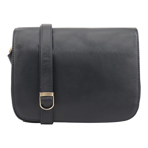 Bolso cruzado de piel para hombre Lloyd Baker Nathan, ideal para tus viajes y uso diario