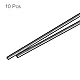 QUARKZMAN 10 Stück Kohlefaserstab, 5mm x 500mm für RC Flugzeug DIY Werkzeug Flügelrohr Quadcopter Arm