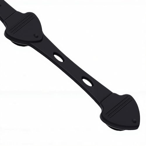Clip de silicona para freidora Fdit, 3 piezas, abrazadera resistente al calor para cesta de freidora profunda, pinzas largas y cortas para estabilización de ingredientes, reutilizable para cocina doméstica y restaurante (Negro) miniatura 7