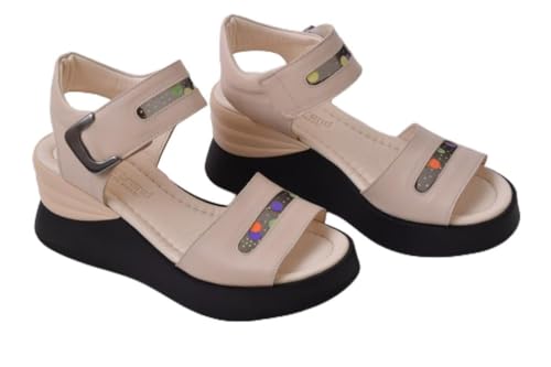 Sandales pour femme LM/176/8160/94 nu-pieds à brides réglables noirs